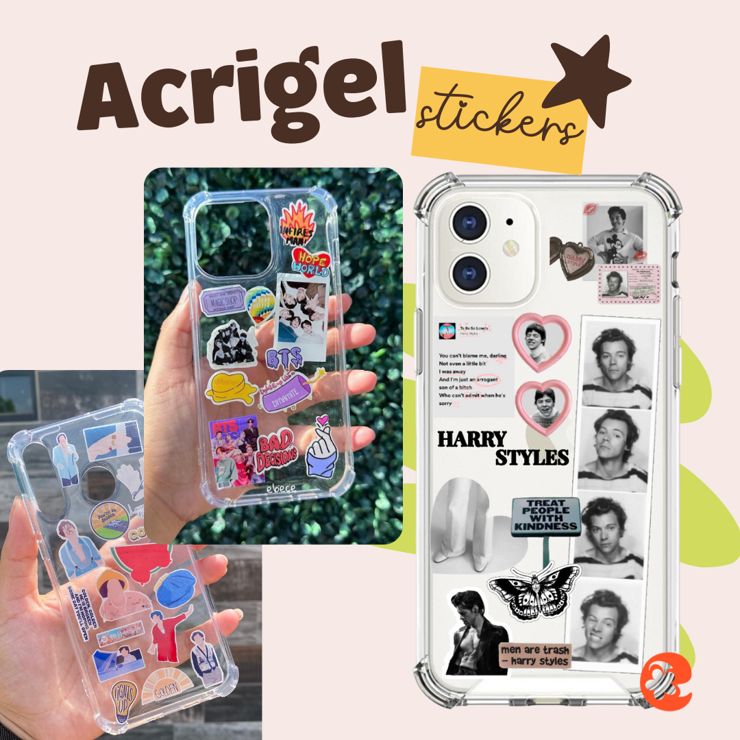 Acrigel con stickers