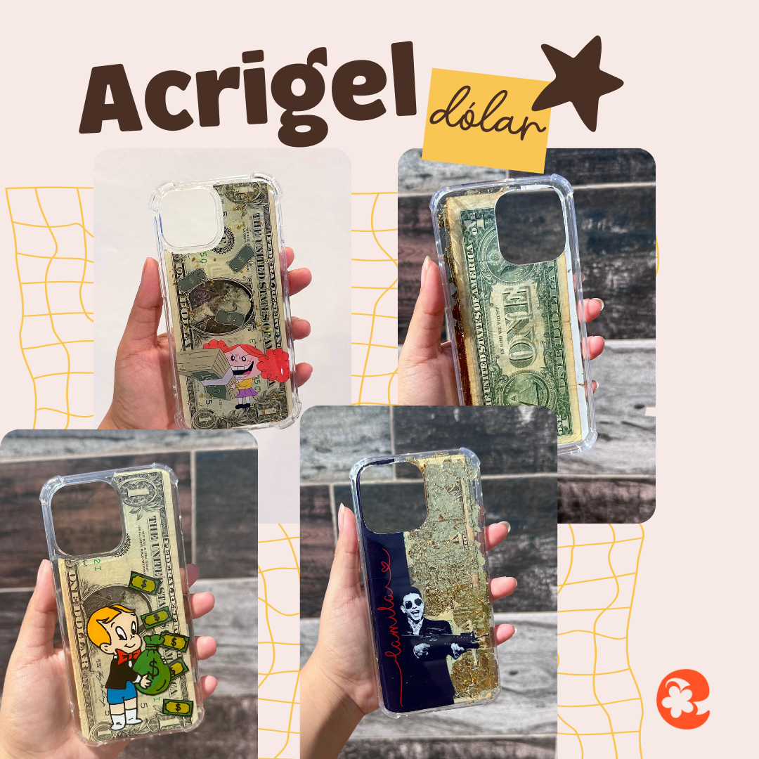 Acrigel dolar personalizado