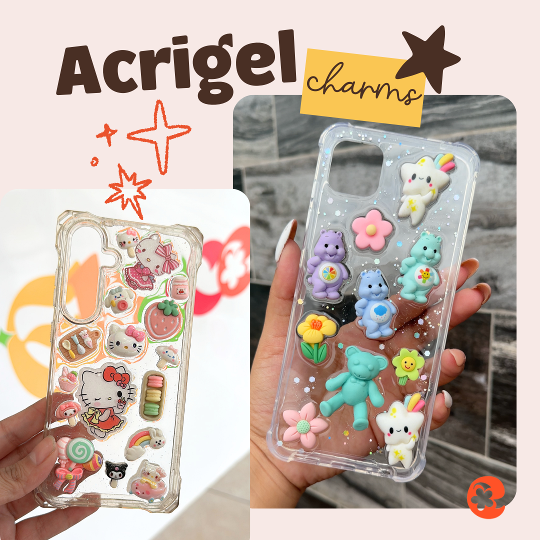 Acrigel charms