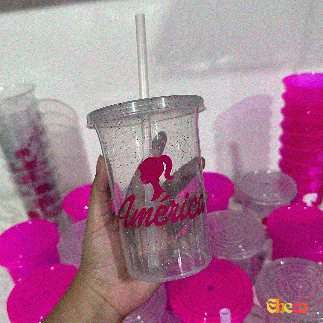 Vaso Fiesta Bautizo/Boda/XV/Graduación