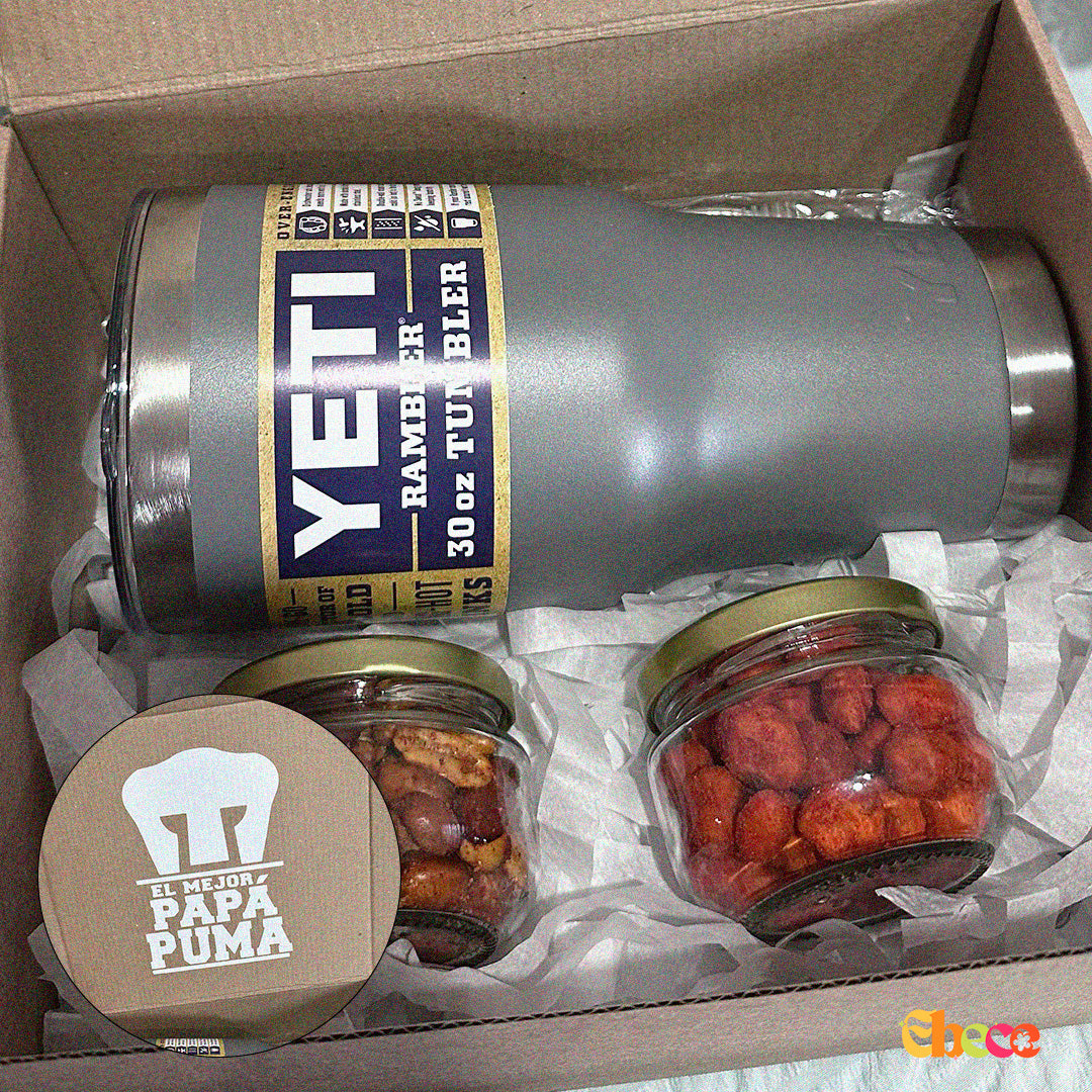 Box Yeti + botanas
