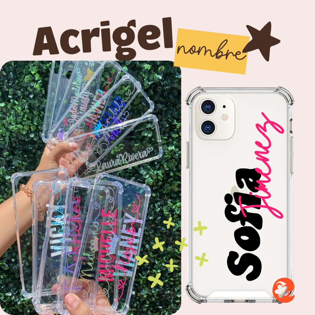 Acrigel con nombre