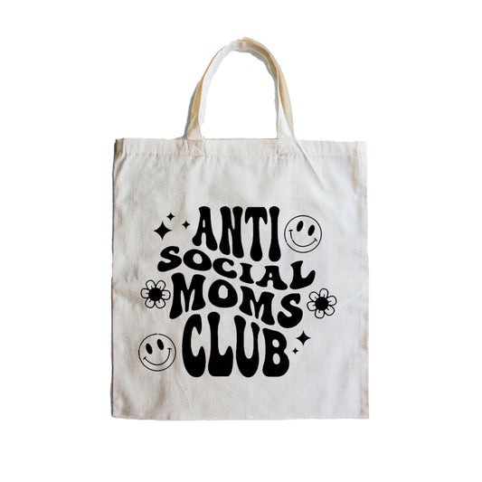 Totebag Anti social moms club